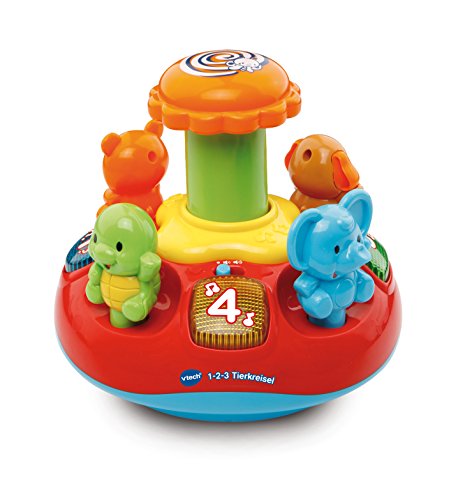 VTech Baby 80-186304 - 1-2-3 Tierkreisel, Deutsche Sprache, 9 Monate to 3 Jahre von VTech Baby