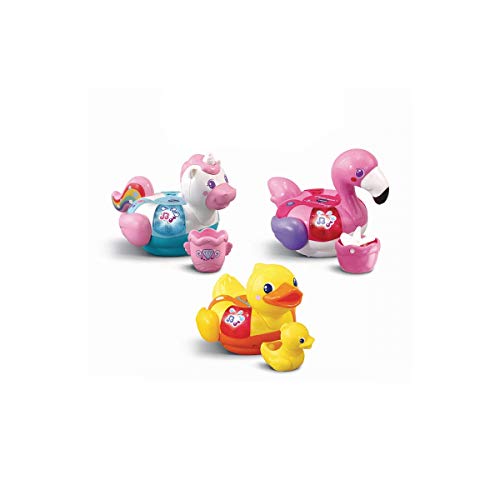 VTech VTH80-411105 MAGIC'SPLASH - P'TITES BOUÉES ANIMAUX Baby BADESPIELZEUG, Mehrfarbig, S von Vtech