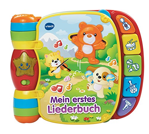 Vtech 80-166704 Mein erstes Liederbuch, 9 Monate - 3 Jahre, Voilet von VTech Baby