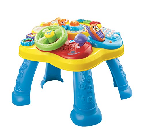 Vtech Baby Abenteuer Spieltisch – Bunter Babyspieltisch mit 6 Spielfeldern und interaktiven Elementen – Farben, Zahlen, Tiere, Musik und Formen spielerisch Lernen – Für Kinder von 12-36 Monaten Vtech Baby Abenteuer Spieltisch – Bunter Babyspieltisch mit 6 Spielfeldern und interaktiven Elementen – Farben, Zahlen, Tiere, Musik und Formen spielerisch Lernen – Für Kinder von 12-36 Monaten von VTech Baby