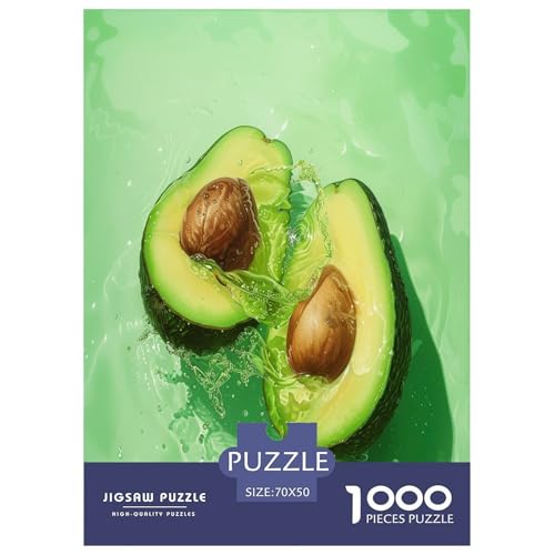 Avocado Puzzle 1000-teilige Schwer Puzzle Spielzeug Lernspiel Impossible Herausforderung Spielzeug Für Erwachsene Kinder 70x50cm/1000pcs Avocado Puzzle 1000-teilige Schwer Puzzle Spielzeug Lernspiel Impossible Herausforderung Spielzeug Für Erwachsene Kinder 70x50cm/1000pcs von VUDBELAFC