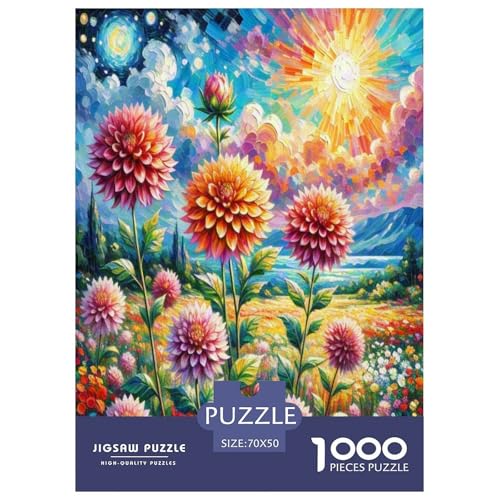 Dahlia Puzzles 1000 Teile Schwer Puzzle Spielzeug Lernspiel Impossible Herausforderung Spielzeug Für Erwachsene Kinder 70x50cm/1000pcs Dahlia Puzzles 1000 Teile Schwer Puzzle Spielzeug Lernspiel Impossible Herausforderung Spielzeug Für Erwachsene Kinder 70x50cm/1000pcs von VUDBELAFC