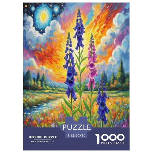 Delphinium Puzzle 1000 Teile Schwer Puzzle Spielzeug Pädagogisches Spiel Impossible Herausforderungsspielzeug Für Erwachsene Und Kinder Ab 12 Jahren 70x50cm/1000pcs Delphinium Puzzle 1000 Teile Schwer Puzzle Spielzeug Pädagogisches Spiel Impossible Herausforderungsspielzeug Für Erwachsene Und Kinder Ab 12 Jahren 70x50cm/1000pcs von VUDBELAFC