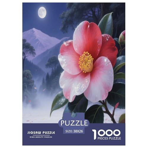 Die Kamellien Japonica Puzzles 1000 Teile Schwer Puzzle Spielzeug Pädagogisches Spiel Impossible Herausforderungsspielzeug Für Erwachsene Und Kinder in Bewährter 38x26cm/1000pcs Die Kamellien Japonica Puzzles 1000 Teile Schwer Puzzle Spielzeug Pädagogisches Spiel Impossible Herausforderungsspielzeug Für Erwachsene Und Kinder in Bewährter 38x26cm/1000pcs von VUDBELAFC