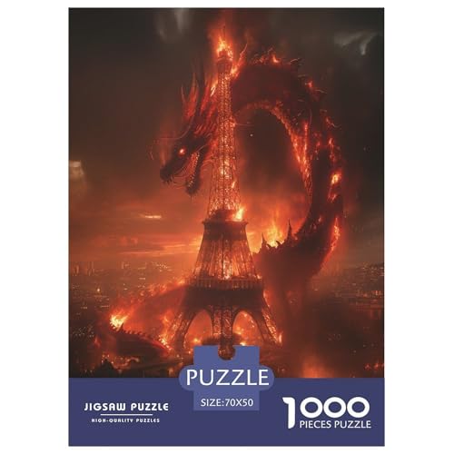 Drachen Puzzle 1000-teilige Schwer Puzzle Spielzeug Lernspiel Impossible Herausforderung Spielzeug Für Erwachsene Kinder 70x50cm/1000pcs Drachen Puzzle 1000-teilige Schwer Puzzle Spielzeug Lernspiel Impossible Herausforderung Spielzeug Für Erwachsene Kinder 70x50cm/1000pcs von VUDBELAFC