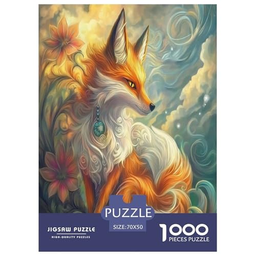 Fox Puzzle 1000-teilige Schwer Puzzle Spielzeug Lernspiel Impossible Herausforderung Spielzeug Für Erwachsene Kinder 70x50cm/1000pcs Fox Puzzle 1000-teilige Schwer Puzzle Spielzeug Lernspiel Impossible Herausforderung Spielzeug Für Erwachsene Kinder 70x50cm/1000pcs von VUDBELAFC