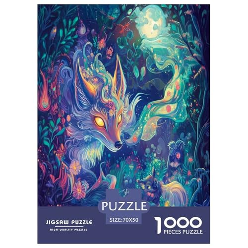 Fox Puzzle 1000-teilige Schwer Puzzle Spielzeug Pädagogisches Spiel Impossible Herausforderung Spielzeug Für Erwachsene Kinder 70x50cm/1000pcs Fox Puzzle 1000-teilige Schwer Puzzle Spielzeug Pädagogisches Spiel Impossible Herausforderung Spielzeug Für Erwachsene Kinder 70x50cm/1000pcs von VUDBELAFC