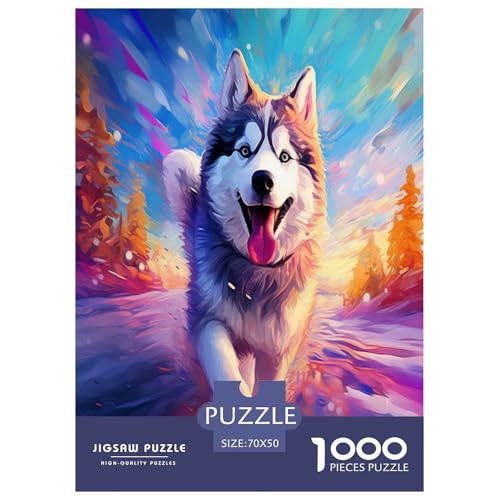 Husky Puzzles 1000 Teile Schwer Puzzle Spielzeug Lernspiel Impossible Herausforderungsspielzeug Für Erwachsene Und Kinder Ab 14 Jahren 70x50cm/1000pcs Husky Puzzles 1000 Teile Schwer Puzzle Spielzeug Lernspiel Impossible Herausforderungsspielzeug Für Erwachsene Und Kinder Ab 14 Jahren 70x50cm/1000pcs von VUDBELAFC
