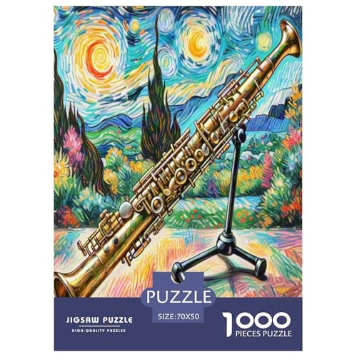 Klarinette Puzzle 1000 Teile Schwer Puzzle Spielzeug Lernspiel Impossible Herausforderung Spielzeug Für Erwachsene Kinder 70x50cm/1000pcs Klarinette Puzzle 1000 Teile Schwer Puzzle Spielzeug Lernspiel Impossible Herausforderung Spielzeug Für Erwachsene Kinder 70x50cm/1000pcs von VUDBELAFC