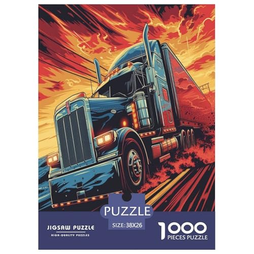 Lastwagen Puzzle 1000-teilige Schwer Puzzle Spielzeug Pädagogisches Spiel Impossible Herausforderung Spielzeug Für Erwachsene Und Kinder in Bewährter 38x26cm/1000pcs Lastwagen Puzzle 1000-teilige Schwer Puzzle Spielzeug Pädagogisches Spiel Impossible Herausforderung Spielzeug Für Erwachsene Und Kinder in Bewährter 38x26cm/1000pcs von VUDBELAFC