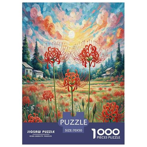 Manjusaka Puzzle 1000 Teile Schwer Puzzle Spielzeug Lernspiel Impossible Herausforderungsspielzeug Für Erwachsene Und Kinder Ab 14 Jahren 70x50cm/1000pcs Manjusaka Puzzle 1000 Teile Schwer Puzzle Spielzeug Lernspiel Impossible Herausforderungsspielzeug Für Erwachsene Und Kinder Ab 14 Jahren 70x50cm/1000pcs von VUDBELAFC