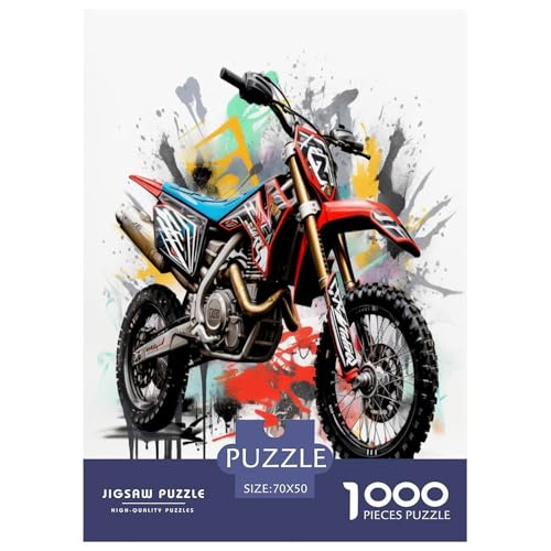 MotoKreuz Fahrrad Puzzle 1000 Teile Schwer Puzzle Spielzeug Lernspiel Impossible Herausforderungsspielzeug Für Erwachsene Und Kinder in Bewährter 70x50cm/1000pcs MotoKreuz Fahrrad Puzzle 1000 Teile Schwer Puzzle Spielzeug Lernspiel Impossible Herausforderungsspielzeug Für Erwachsene Und Kinder in Bewährter 70x50cm/1000pcs von VUDBELAFC