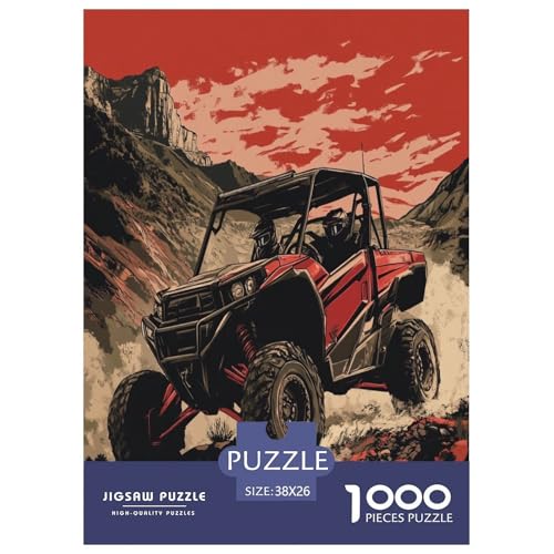 Mountain Off-Road Vehicle Puzzles 1000 Teile Schwer Puzzle Spielzeug Lernspiel Impossible Herausforderung Spielzeug Für Erwachsene Und Kinder Ab 14 Jahren 38x26cm/1000pcs Mountain Off-Road Vehicle Puzzles 1000 Teile Schwer Puzzle Spielzeug Lernspiel Impossible Herausforderung Spielzeug Für Erwachsene Und Kinder Ab 14 Jahren 38x26cm/1000pcs von VUDBELAFC