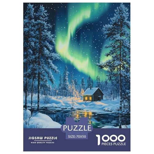 Nordlichter Puzzles 1000 Teile Schwer Puzzle Spielzeug Lernspiel Impossible Herausforderung Spielzeug Für Erwachsene Kinder 70x50cm/1000pcs Nordlichter Puzzles 1000 Teile Schwer Puzzle Spielzeug Lernspiel Impossible Herausforderung Spielzeug Für Erwachsene Kinder 70x50cm/1000pcs von VUDBELAFC