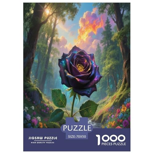 Rose Puzzle 1000 Teile Schwer Puzzle Spielzeug Lernspiel Impossible Herausforderung Spielzeug Für Erwachsene Kinder 70x50cm/1000pcs Rose Puzzle 1000 Teile Schwer Puzzle Spielzeug Lernspiel Impossible Herausforderung Spielzeug Für Erwachsene Kinder 70x50cm/1000pcs von VUDBELAFC