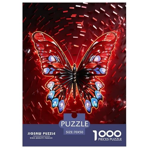 Schmetterling Puzzle 1000-teilige Schwer Puzzle Spielzeug Lernspiel Impossible Herausforderung Spielzeug Für Erwachsene Kinder 70x50cm/1000pcs Schmetterling Puzzle 1000-teilige Schwer Puzzle Spielzeug Lernspiel Impossible Herausforderung Spielzeug Für Erwachsene Kinder 70x50cm/1000pcs von VUDBELAFC