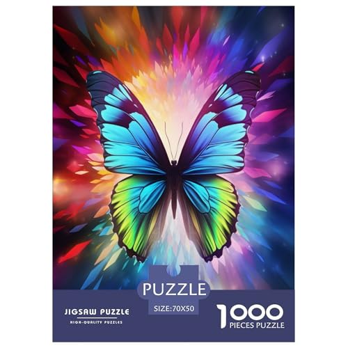 Schmetterling Puzzles 1000 Teile Schwer Puzzle Spielzeug Lernspiel Impossible Herausforderung Spielzeug Für Erwachsene Kinder 70x50cm/1000pcs Schmetterling Puzzles 1000 Teile Schwer Puzzle Spielzeug Lernspiel Impossible Herausforderung Spielzeug Für Erwachsene Kinder 70x50cm/1000pcs von VUDBELAFC