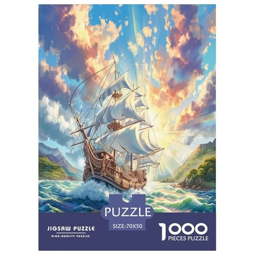 Segelboot Puzzles 1000 Teile Schwer Puzzle Spielzeug Lernspiel Impossible Herausforderung Spielzeug Für Erwachsene Kinder 70x50cm/1000pcs Segelboot Puzzles 1000 Teile Schwer Puzzle Spielzeug Lernspiel Impossible Herausforderung Spielzeug Für Erwachsene Kinder 70x50cm/1000pcs von VUDBELAFC
