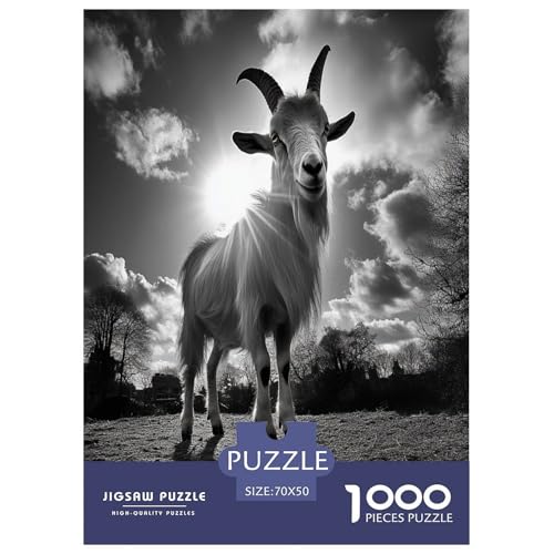 Ziege Puzzle 1000-teilige Schwer Puzzle Spielzeug Lernspiel Impossible Herausforderung Spielzeug Für Erwachsene Kinder 70x50cm/1000pcs Ziege Puzzle 1000-teilige Schwer Puzzle Spielzeug Lernspiel Impossible Herausforderung Spielzeug Für Erwachsene Kinder 70x50cm/1000pcs von VUDBELAFC
