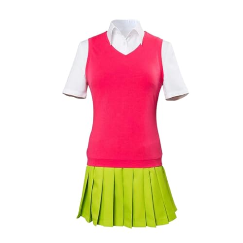 VUEHVO Anime The Quintessential Quintuplets Nakano Miku/Nin/Yotsuba/Ichika Cosplay Outfit Uniform Sailor JK Dress Anime Kostüme Komplettes Set für Halloween-Party (Nakano Itsuki, M) von VUEHVO