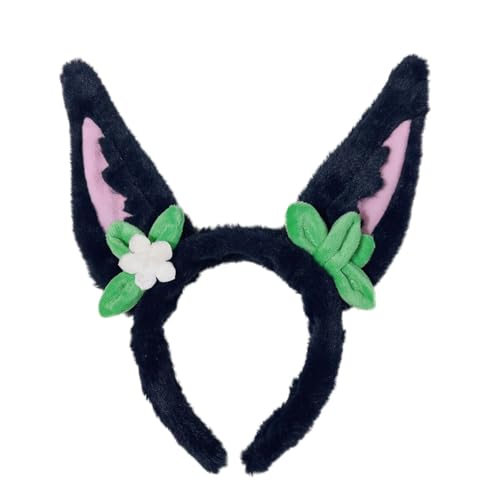 VUEHVO Spielcharakter Tighnari Cosplay Haarschmuck Fuchsohren Plüsch Haarband Cartoon Anime Cute Hairwrap Haarwaren (Typ 1, Einheitsgröße) von VUEHVO