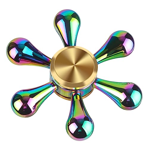 Vunake Fidget Spinner EDC Hand Spinner Fidget Toys Metall Edelstahl Lager 2-5 Min Spinner Fidget Toys Finger Spinner Spielzeug ADHD Anti Stress Relief Spielzeug Fidget Toy für Erwachsene Kinder von Vunake