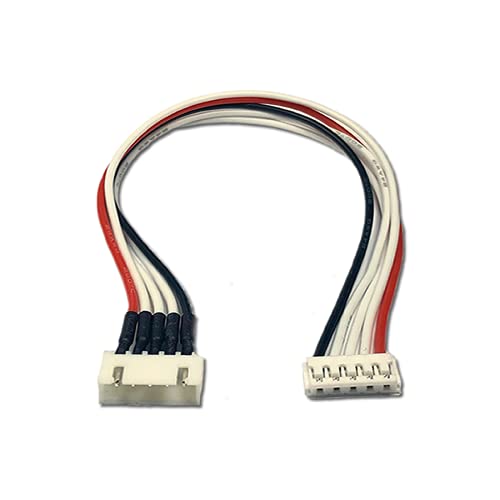 VUNIVERSUM 2 Stück Premium Balancerkabel JST-XH auf EH 4S 5Pin 20cm Lipo Akku Balancer Kabel Verlängerung Ladekabel XH Stecker auf EH Buchse 24AWG 14,8V Adapterkabel von Mr.Stecker Modellbau® (2) von VUNIVERSUM