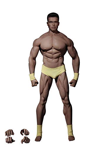 VUSLA 1/6 Scale Super Flexible Male Muscular Seamless Body PL2016-M34 von VUSLA