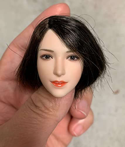 VUSLA 1/6 Scale Yuna Female Head Sculpt Pale Skin Tone for 12" TBLeague Hot Toys Figure Doll von VUSLA