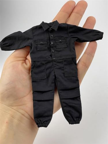 VUSLB 1/12 Scale Male Jumpsuit Bodysuit Work Clothes for 6inch Muscular NW SHF 3A Dam VTOYS GWToys Action Figure Body von VUSLB