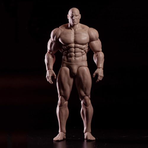 VUSLB 1/12 Scale Mann Super Flexible militär Body Model 6inch Strong Muscle Comic AD01 Man ActionFigurn Doll Collectible von VUSLB