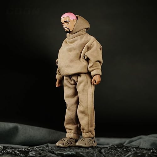 VUSLB 1/6 Custom Scale Mann Figur Doll Kleidung,Sweatshirt+Pant Outfit for 12" Mann ActionFigurn Doll Kleidung-Brown von VUSLB