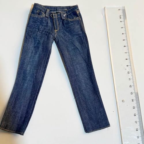 VUSLB 1/6 Scale Mann Figur Doll Kleidung,Jeans Handmade Outfit for 12" Mann ActionFigurn von VUSLB