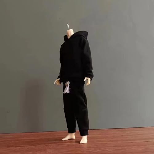 VUSLB 1/6 Scale Mann Figur Kleidung,Costume Hoodie+Pants for 12 inch Mann ActionFigurn von VUSLB