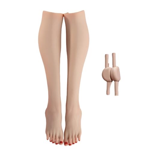 VUSLB 1/6 Scale militär Seamless Legs and Feet Replacement Part Accessory Foot Shapes with Joint Connector fit for 12inch VUSLB weiblich ActionFigurn von VUSLB