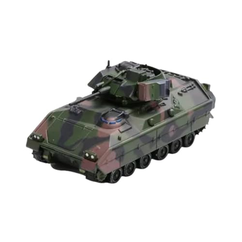 VUSLB 1:72 US M2 Diecast Crawler Tank Armored Bradley Infantry Fighting Model Ground Military Vehicles Ready for Display Collection JM2123 von VUSLB