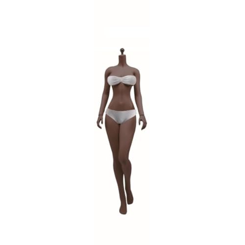 VUSLB PLLB2021-S40 1/6 Scale weiblich militär Body 12inch weiblich Super Flexible Slender Seamless Large Bust ActionFigurn Body Collection (S40D Copper Suntan Skin No Kopf) von VUSLB