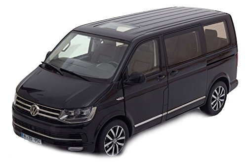 Modellauto NZG 1:18 VW Multivan T6 Highline 2016 schwarzmetallic von VW