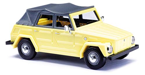 VW Busch 52701 181 Kurierwagen, Gelb, Auto Modell 1:87 (H0) von VW