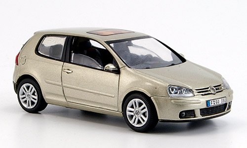 VW Golf V, champagner-met., Modellauto, Fertigmodell, Schuco 1:43 von VW