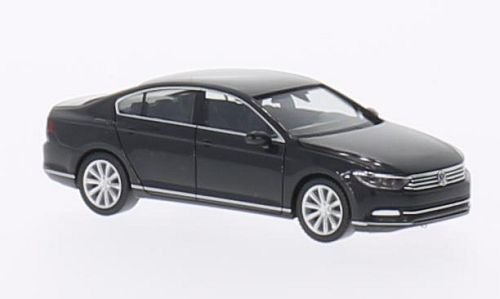 VW Passat Limousine , dunkelgrau, 2014, Modellauto, Fertigmodell, Herpa 1:87 von VW