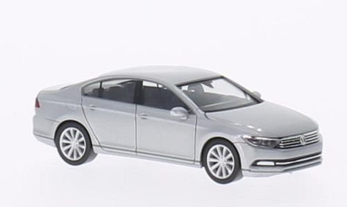 VW Passat Limousine , silber, 2014, Modellauto, Fertigmodell, Herpa 1:87 von VW