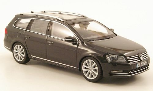 VW Passat Variant (B7), dkl.-grau, 2010, Modellauto, Fertigmodell, Schuco 1:43 von VW