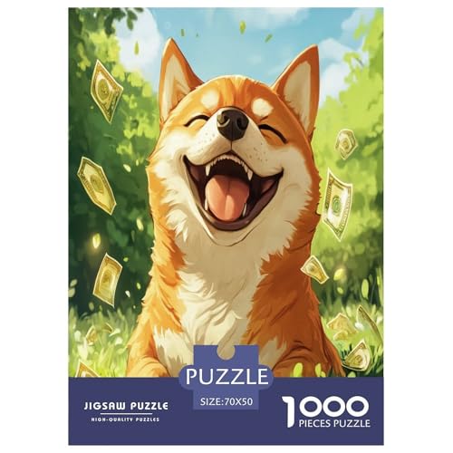 Akita Hund Puzzles 1000 Teile Schwer Puzzle Spielzeug Pädagogisches Spiel Impossible Herausforderung Spielzeug Für Erwachsene Kinder 70x50cm/1000pcs Akita Hund Puzzles 1000 Teile Schwer Puzzle Spielzeug Pädagogisches Spiel Impossible Herausforderung Spielzeug Für Erwachsene Kinder 70x50cm/1000pcs von VWENOLRIX