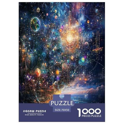 Cosmic Galaxien Puzzle 1000 Teile Schwer Puzzle Spielzeug Pädagogisches Spiel Impossible Herausforderungsspielzeug Für Erwachsene Und Kinder in Bewährter 70x50cm/1000pcs Cosmic Galaxien Puzzle 1000 Teile Schwer Puzzle Spielzeug Pädagogisches Spiel Impossible Herausforderungsspielzeug Für Erwachsene Und Kinder in Bewährter 70x50cm/1000pcs von VWENOLRIX