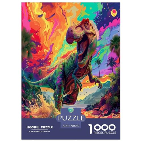 Dinosaurier Puzzles 1000 Teile Schwer Puzzle Spielzeug Pädagogisches Spiel Impossible Herausforderung Spielzeug Für Erwachsene Und Kinder in Bewährter 70x50cm/1000pcs Dinosaurier Puzzles 1000 Teile Schwer Puzzle Spielzeug Pädagogisches Spiel Impossible Herausforderung Spielzeug Für Erwachsene Und Kinder in Bewährter 70x50cm/1000pcs von VWENOLRIX