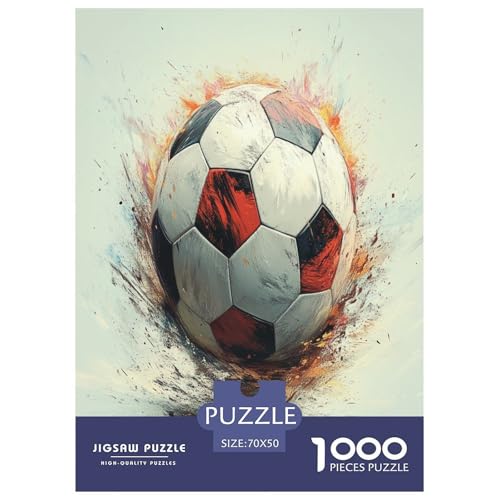 Fußball Puzzle 1000 Teile Schwer Puzzle Spielzeug Pädagogisches Spiel Impossible Herausforderungsspielzeug Für Erwachsene Und Kinder in Bewährter 70x50cm/1000pcs Fußball Puzzle 1000 Teile Schwer Puzzle Spielzeug Pädagogisches Spiel Impossible Herausforderungsspielzeug Für Erwachsene Und Kinder in Bewährter 70x50cm/1000pcs von VWENOLRIX