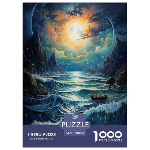 Gezeiten Puzzle 1000 Teile Schwer Puzzle Spielzeug Pädagogisches Spiel Impossible Herausforderung Spielzeug Für Erwachsene Kinder 70x50cm/1000pcs Gezeiten Puzzle 1000 Teile Schwer Puzzle Spielzeug Pädagogisches Spiel Impossible Herausforderung Spielzeug Für Erwachsene Kinder 70x50cm/1000pcs von VWENOLRIX