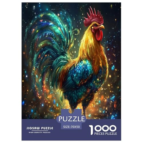 Hahn Puzzles 1000 Teile Schwer Puzzle Spielzeug Pädagogisches Spiel Impossible Herausforderung Spielzeug Für Erwachsene Und Kinder in Bewährter 70x50cm/1000pcs Hahn Puzzles 1000 Teile Schwer Puzzle Spielzeug Pädagogisches Spiel Impossible Herausforderung Spielzeug Für Erwachsene Und Kinder in Bewährter 70x50cm/1000pcs von VWENOLRIX