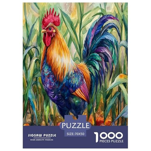 Hahn Puzzles 1000 Teile Schwer Puzzle Spielzeug Pädagogisches Spiel Impossible Herausforderung Spielzeug Für Erwachsene Und Kinder in Bewährter 70x50cm/1000pcs Hahn Puzzles 1000 Teile Schwer Puzzle Spielzeug Pädagogisches Spiel Impossible Herausforderung Spielzeug Für Erwachsene Und Kinder in Bewährter 70x50cm/1000pcs von VWENOLRIX